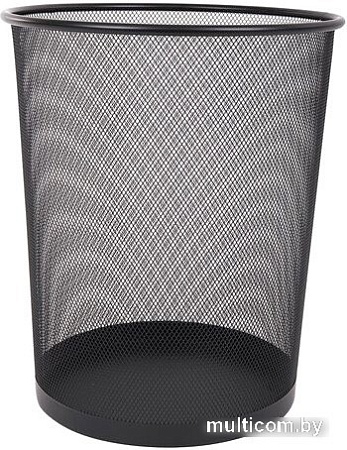 Корзина для бумаг BRAUBERG Germanium 231956 (черный)