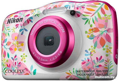 Фотоаппарат Nikon Coolpix W150 (цветок)