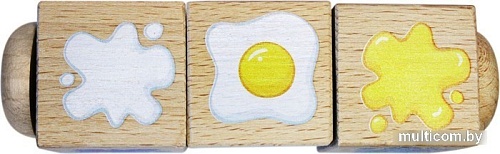 Развивающая игра Десятое королевство Кубики на оси. Составляем цвета 02966