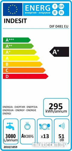 Посудомоечная машина Indesit DIF 04B1 EU