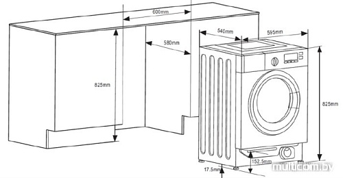 Стирально-сушильная машина Graude EWTA 80.0