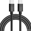 Кабель Total TIUCC02 USB-C - Type-C (1 м, черный)