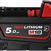 Аккумулятор Milwaukee M18 M18B5-CR 4932479265 (18В/5 Ач)