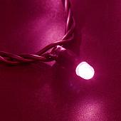 Новогодняя гирлянда КС Нить Ориона 5W 96 LED 955133 (10 м, розовый)