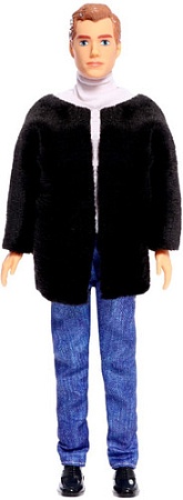 Кукла Happy Valley Высокая мода. Черный полушубок 9377015