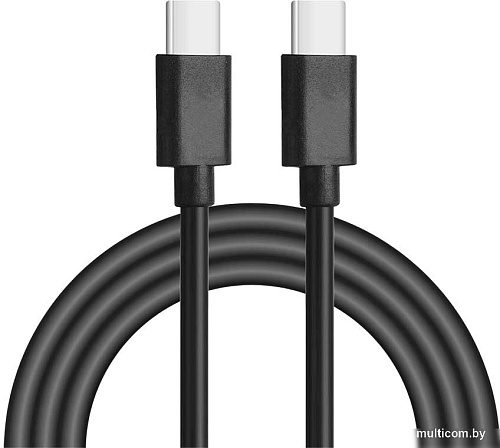 Кабель Total TIUCC02 USB-C - Type-C (1 м, черный)