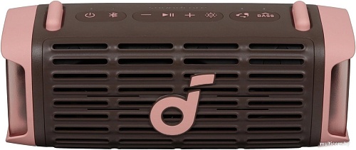 Беспроводная колонка Anker SoundCore Boom 3i (коричневый/розовый)
