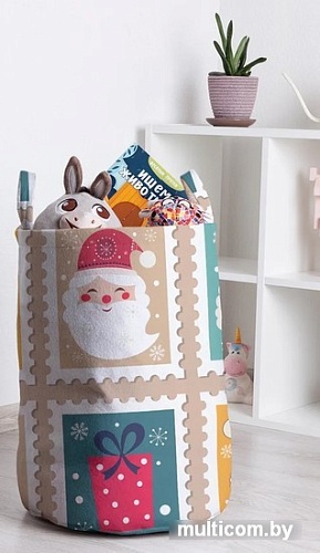 Корзина JoyArty Праздничные марки toba_78639