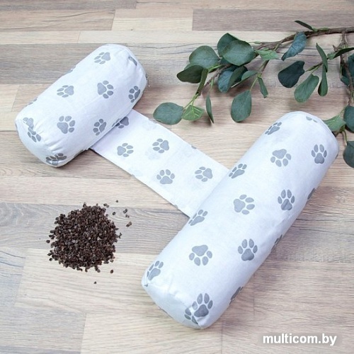 Постельное белье Amarobaby Nature Anatomy Лапки AMARO-40NA-LS (серый)