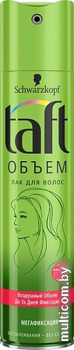 Taft Лак для волос Объем с коллагеном мегафиксации 225 мл