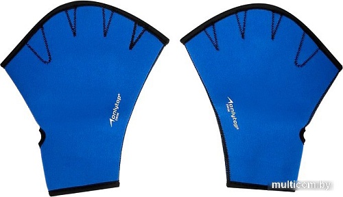 Перчатки для плавания Onlytop 9424260 (S, синий)
