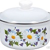 Кастрюля Лысьвенские эмали Ромашковое поле С-1510АП2/4
