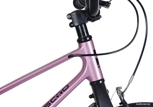 Детский велосипед Maxiscoo Shark Sport 18 2025 MSC-SH1843 (розовый жемчуг, разобранный)