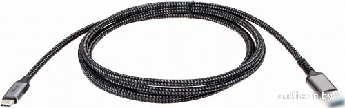 Кабель VCOM CU401M-2M USB 2 Type-A - USB 3.2 Gen2 Type-C (2 м, черный)