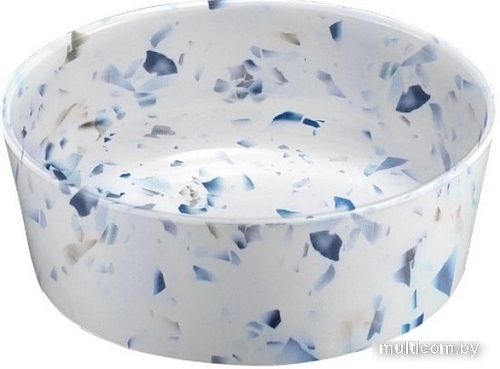 Миска TarHong Terrazzo PTD3060WBTF (белый/синий)