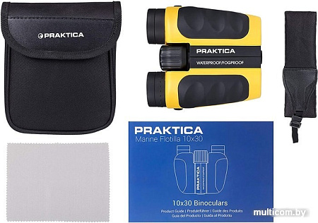 Бинокль Praktica Flotilla 10x30 (желтый)