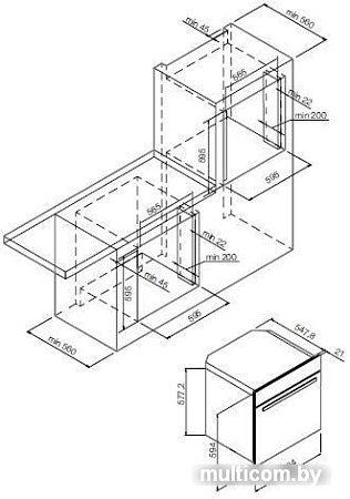 Духовой шкаф Graude Premium BM 60.3 W