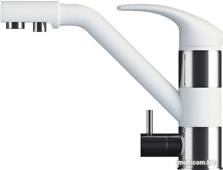 Смеситель Tolero Дуо №923 (белый)