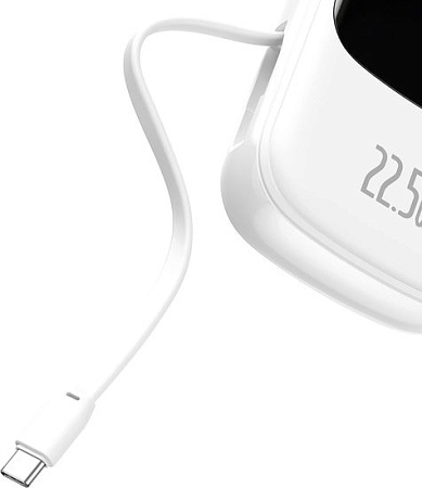 Портативное зарядное устройство Baseus Qpow Digital Display PPQD-I01 20000mAh (белый)