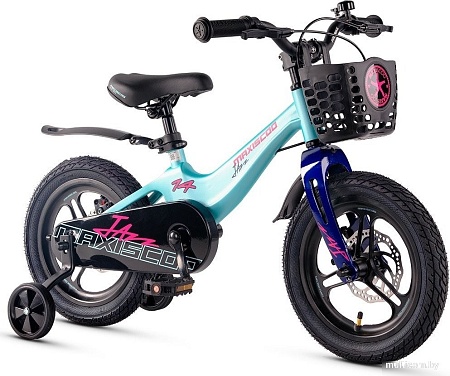Детский велосипед Maxiscoo Jazz Pro 14 2025 MSC-J1444P (мятный, разобранный)