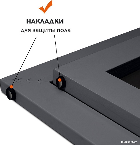 Зеркало Алмаз-Люкс MF1nd-16050 (карбон)