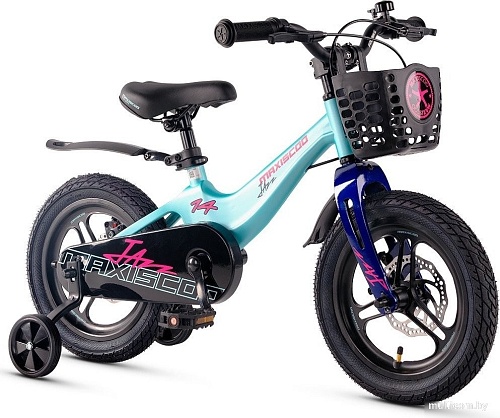 Детский велосипед Maxiscoo Jazz Pro 14 2025 MSC-J1444P (мятный, разобранный)
