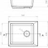 Кухонная мойка Gerhans A10 (черный)