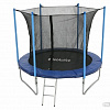 Батут GetActive Jump 10ft-305 см 10360S2N-L с лестницей, сеткой (синий)