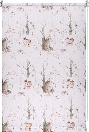Franc Gardiner Print Лесные друзья медведи, день 60х160 9403218232