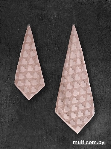 Полотенце Sofi De MarkO Love 70х140 ПЛ-ЛВ-70х140чр (чайная роза)