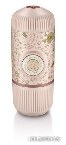 Ручная кофеварка WACACO Nanopresso Dark Soul Pink + Case