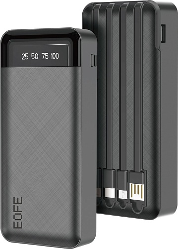Внешний аккумулятор EOFE G206 20000mAh (черный)