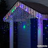 Бахрома Luazon 3x0.6 м 160 LED 3584193 (черный ПВХ провод, мульти)