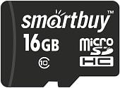 Карта памяти Smart Buy microSDHC SB16GBSDCL10-00LE 16GB