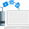 Внешний жесткий диск WD My Book Duo 4TB [WDBRMH0040JCH]