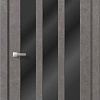 Межкомнатная дверь MDF-Techno Dominika Loft 403 40x200 (бетон серый/лакобель черный)