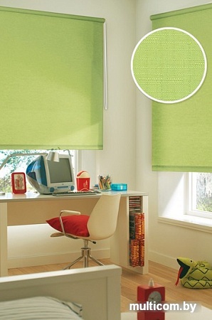 Рулонные шторы Эскар 68x170 (салатовый)