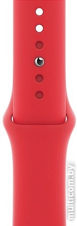Умные часы Apple Watch Series 6 40 мм (алюминий красный/красный спортивный)
