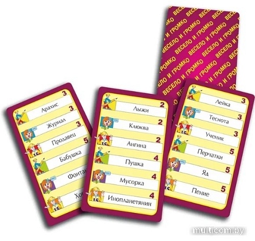 Настольная игра Topgame Весело и громко 02332