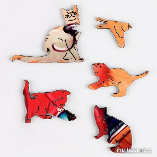 Пазл Treetobe Кот на мопеде 9888197