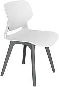 Стул Sheffilton SHT-ST59/S195 (белый/темно-серый)