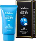 Крем солнцезащитный JMsolution Edelweiss Glacier Water Alps Moist Suncream SPF50+/PA++++ (50 мл)