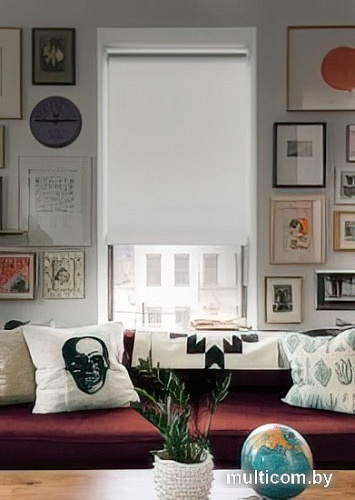 Рулонные шторы Эскар Вlackout 57х170 814650571601 (белый)