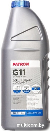 Антифриз Patron G11 Standard Blue 1кг