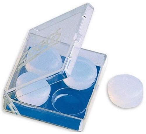 Беруши для плавания Zoggs Silicone Ear Plugs 300650 (прозрачный)