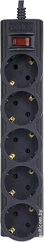 Сетевой фильтр Perfeo PowerX PF_A4714 (1.8 м, черный)