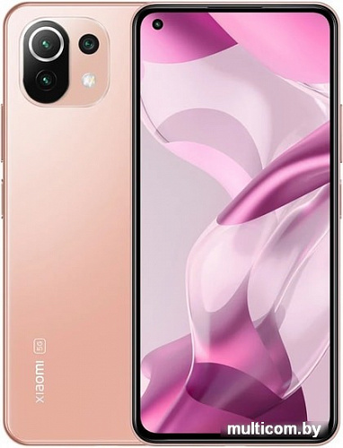 Смартфон Xiaomi 11 Lite 5G NE 6GB/128GB международная версия (розовый персик)
