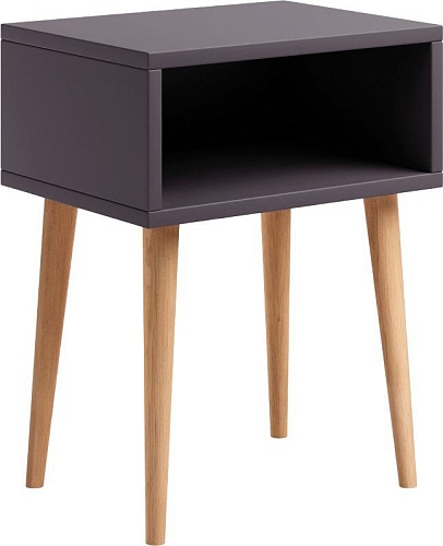 Тумба MONOFIX Одос (графит/лак)