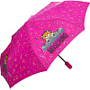 Зонт Moschino DJ bear Bordeaux Fuxia