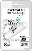 USB Flash Exployd 570 8GB (белый)